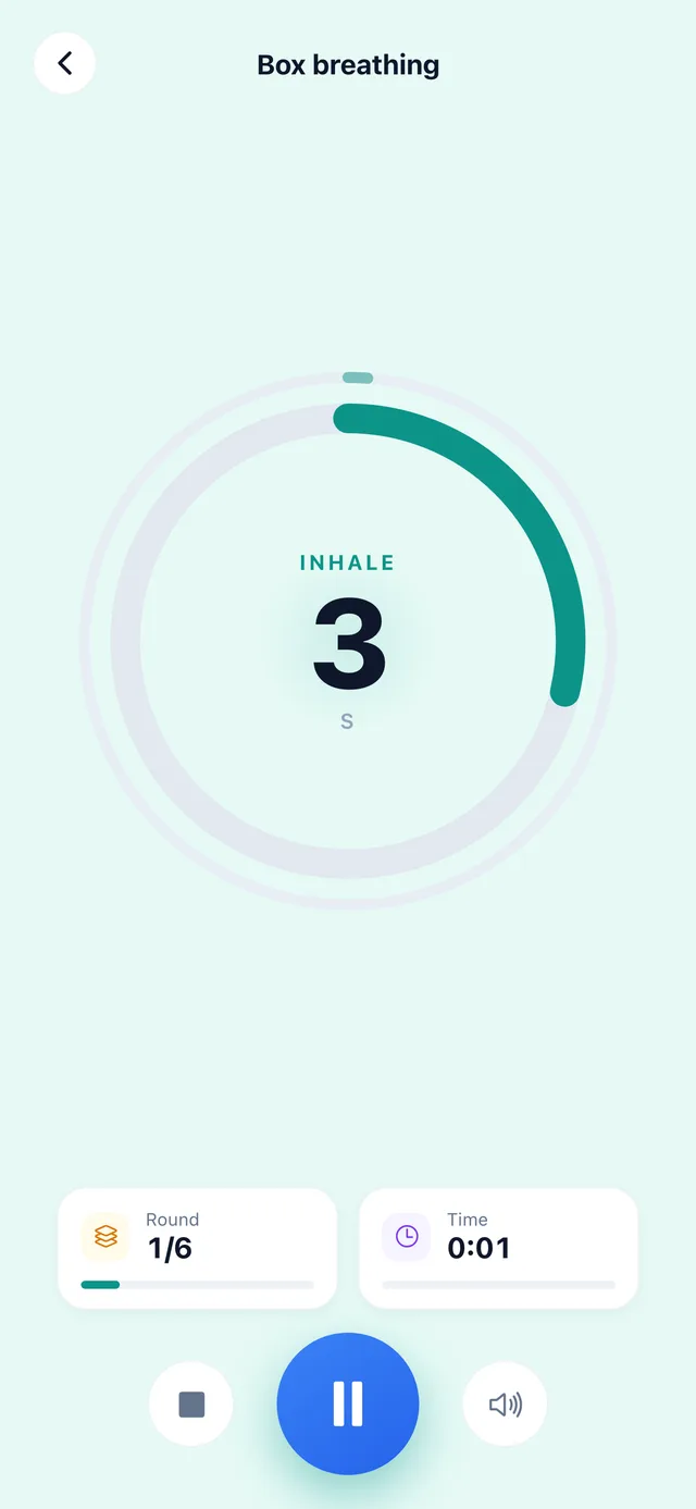 Espira guided breathing