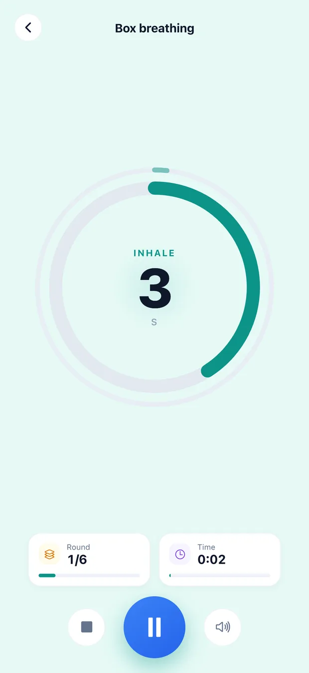 Espira guided breathing