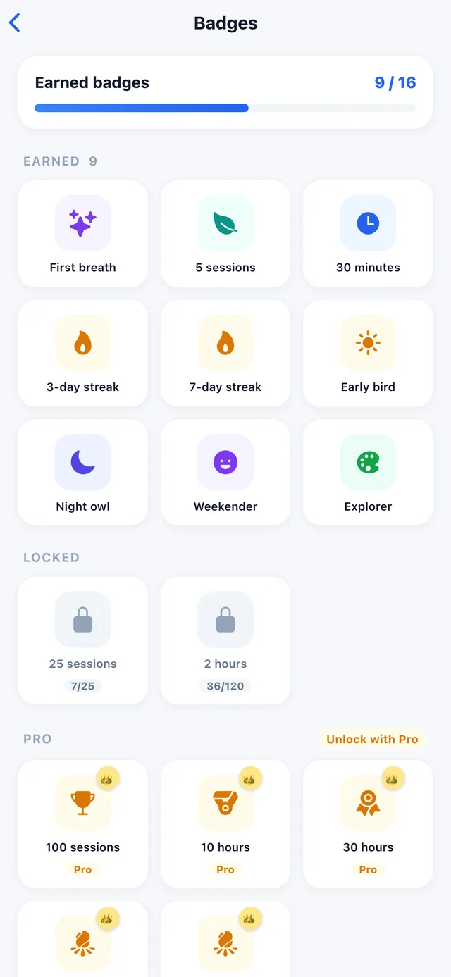 Badges